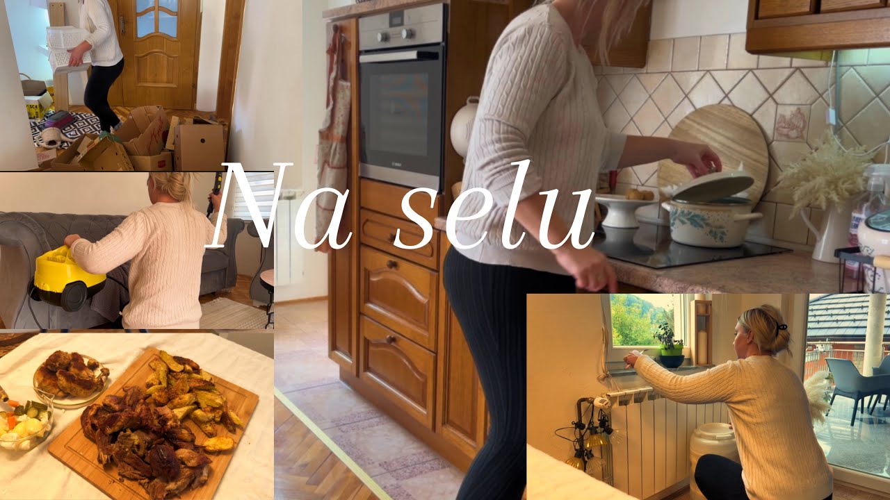 Kad odlučim da ne radim NIŠTA😅/ORGANIZACIJA I ČIŠĆENJE BEZ TROŠKA/IDEJA ZA VEČERU/KROMPIR S SUSAMOM