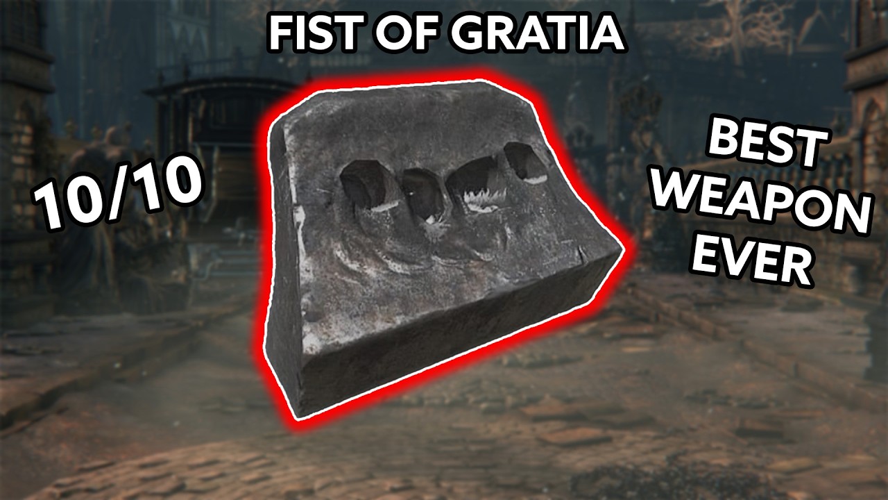 Can I beat Bloodborne's DLC with only the fist of Gratia?