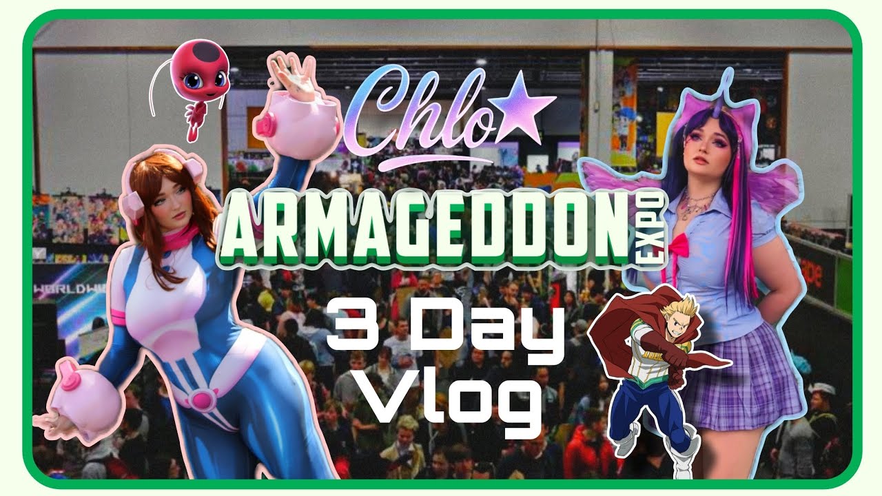 I Survived 3 Days at Armageddon Expo 2025 💥 (Auckland Vlog!)