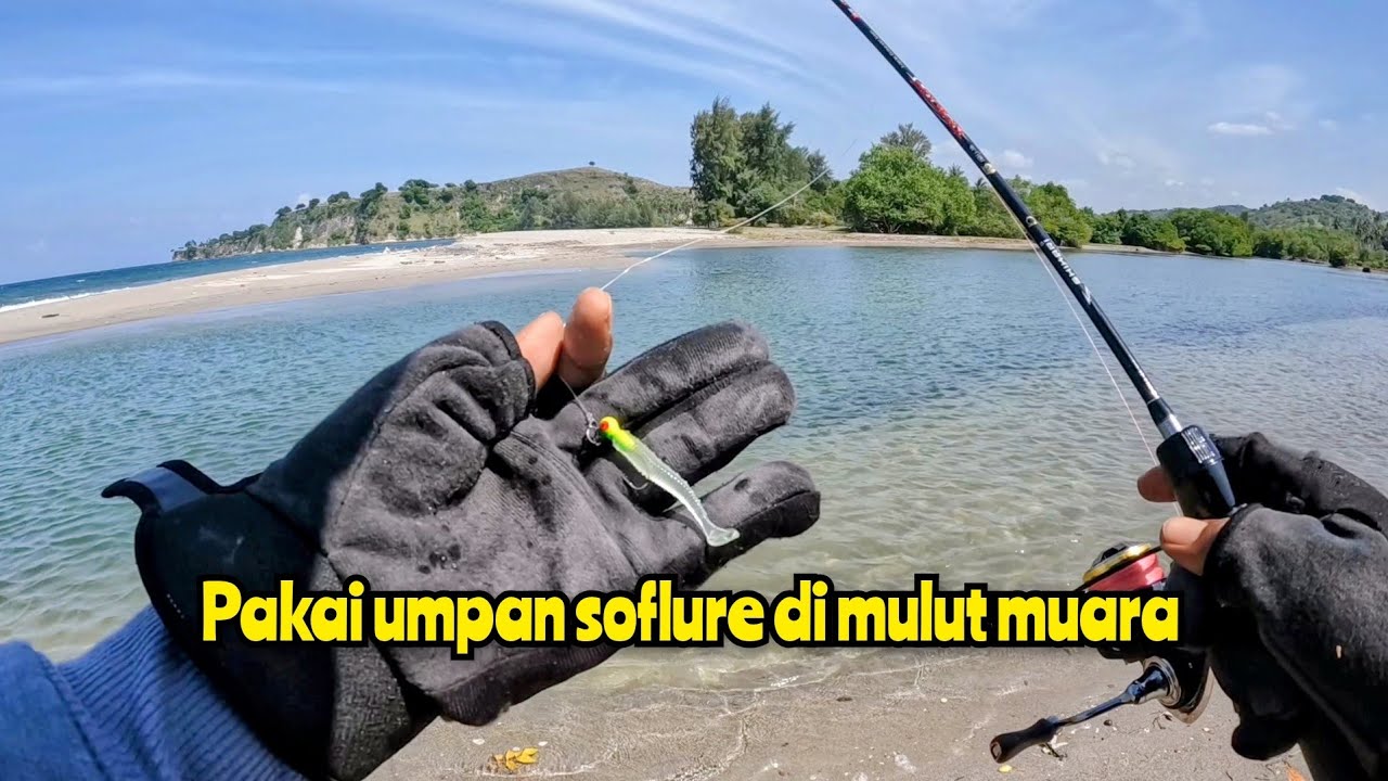Mancing di muara pakai umpan soft lure | Ultralight fishing video | ultralight fishing Tackle