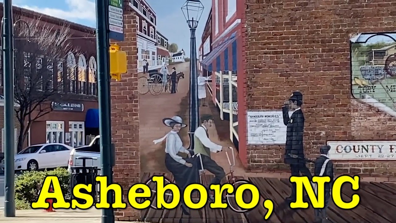 Asheboro | Town Center Walk Through |  Visit, shop, eat, move to, or start a business