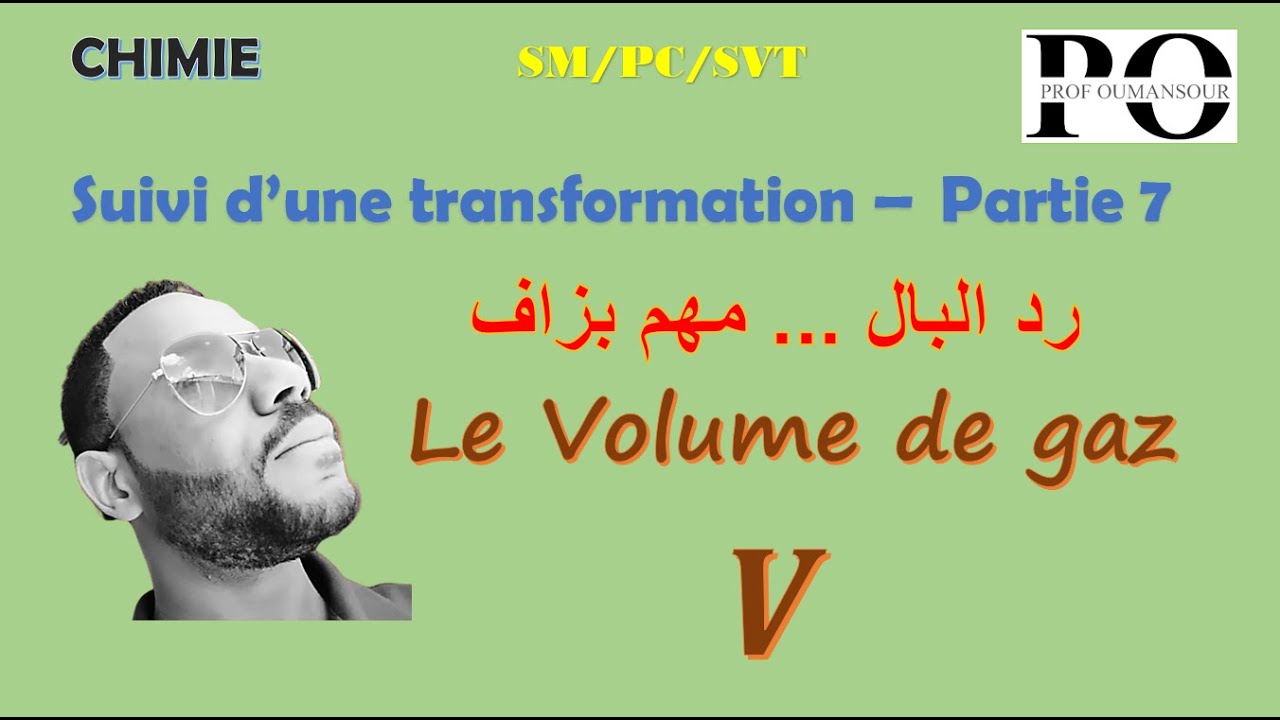 7. suivi d'une transformation -  le volume d'un gaz