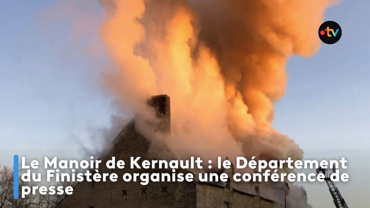 Le Manoir de Kernault : le Département du Finistère organise une conférence  de presse
