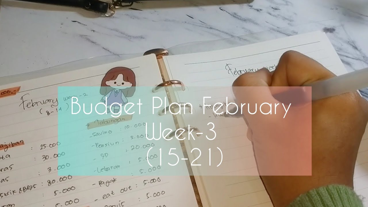 Budget Plan February week-3 