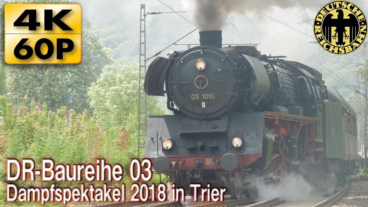 DRB Class03 locomotive  (Dampfspektakel 2018 in Trier, Germany)
