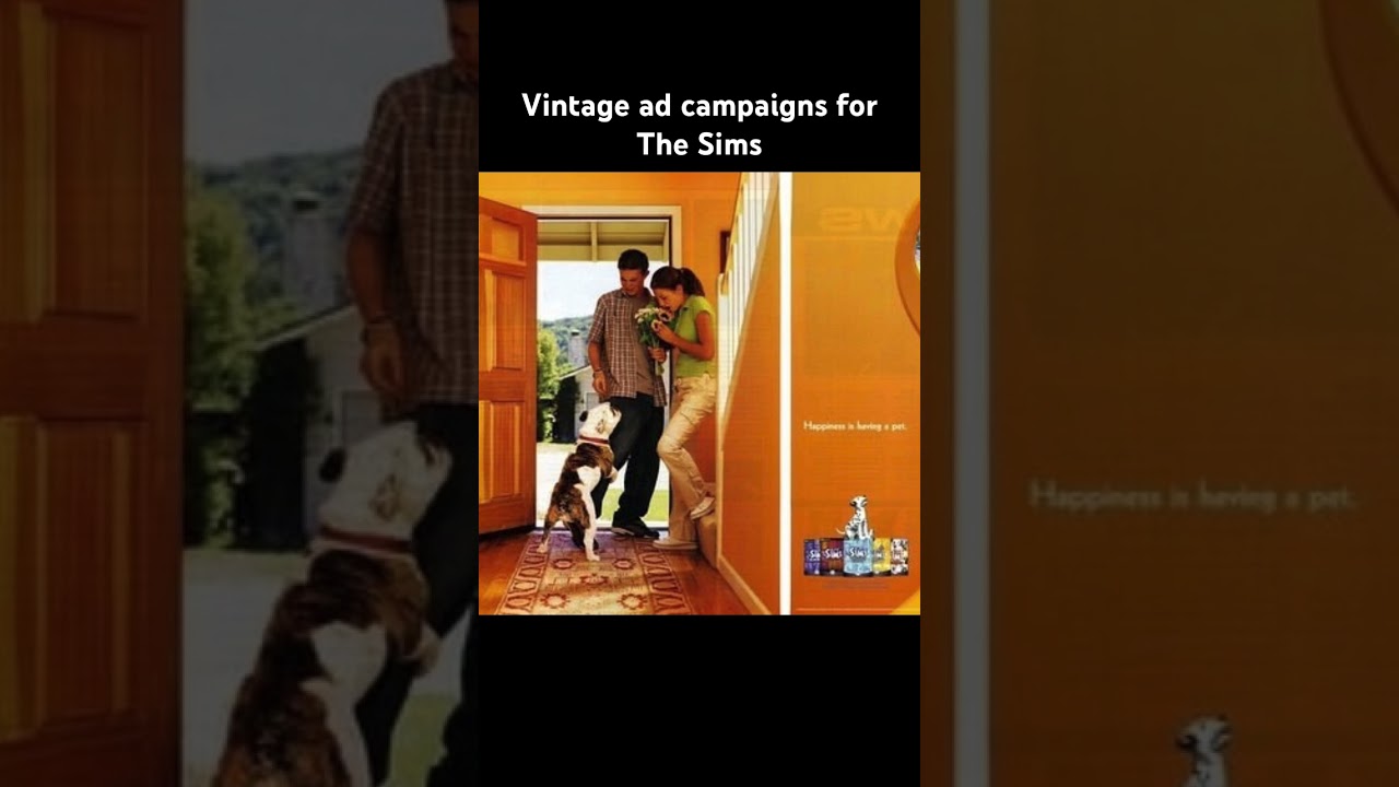 Vintage ad campaigns for The Sims #thesims #sims #videogames #gaming