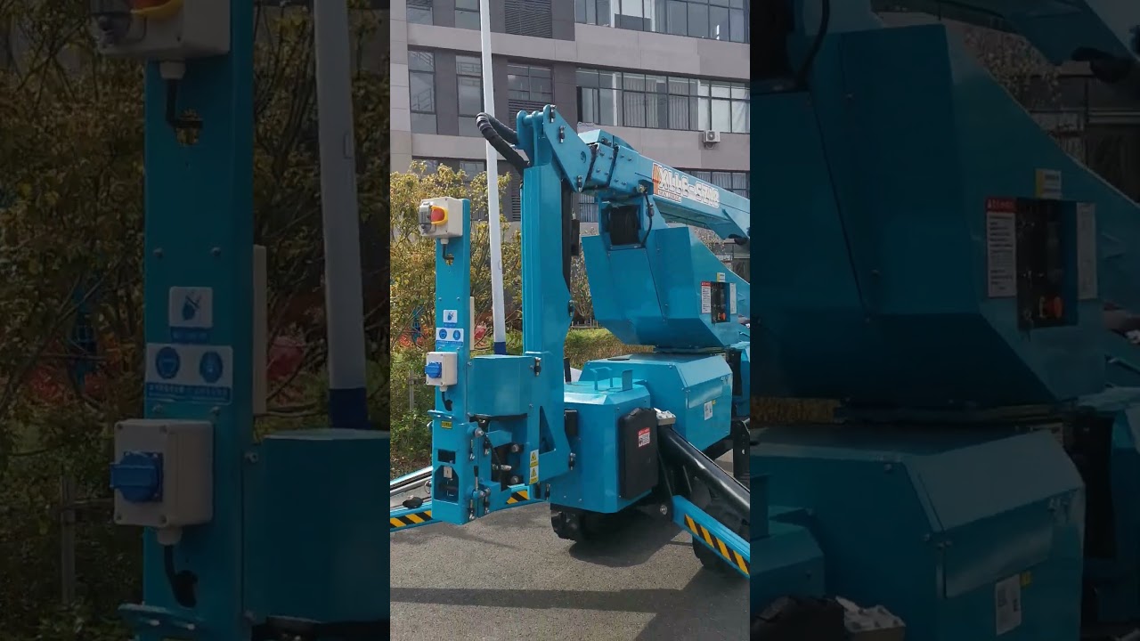 Spider boom lift testing