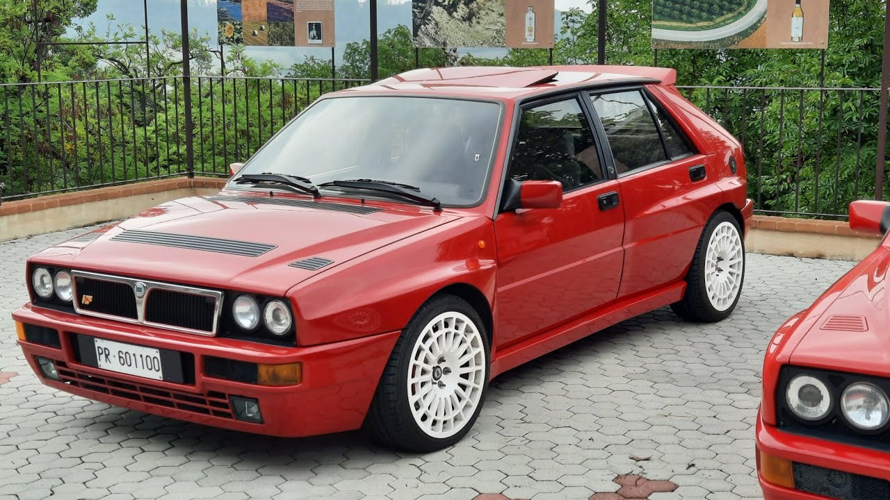 Raduno Lancia Delta integrale club Monferrato in Delta
