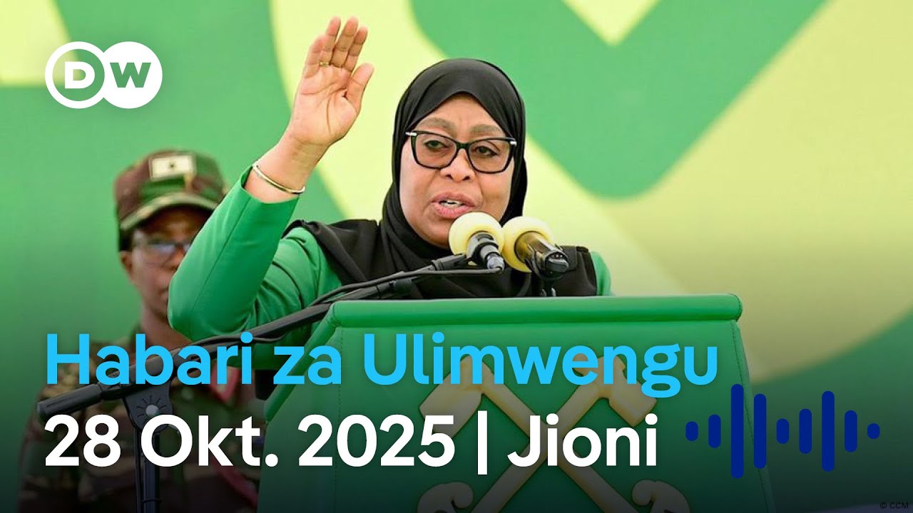 DW Kiswahili Habari za Ulimwengu | Podcast | Leo Jioni | Oktoba 28, 2025 | Swahili Habari