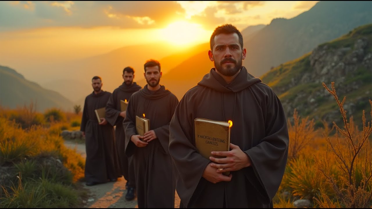 Gregorian Chants at the Dawn of Prayer | Monastic Brothers Singing Sacred Latin Hymns