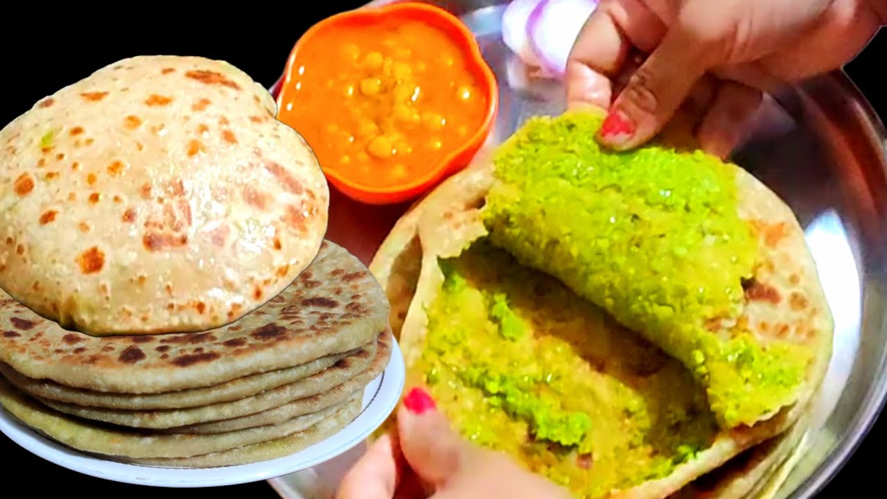 इसे बनाने के बाद आलू और गोभी के पराठे बनाना भूल जाएगे।5से10मिनट में बनाए। # paratha