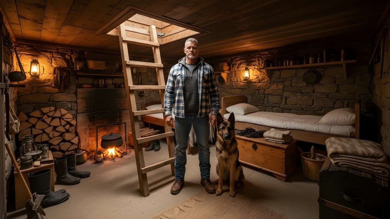 They Mocked the Veteran and His Dog’s Hidden Bedroom — Until the Worst Blizzard Hit