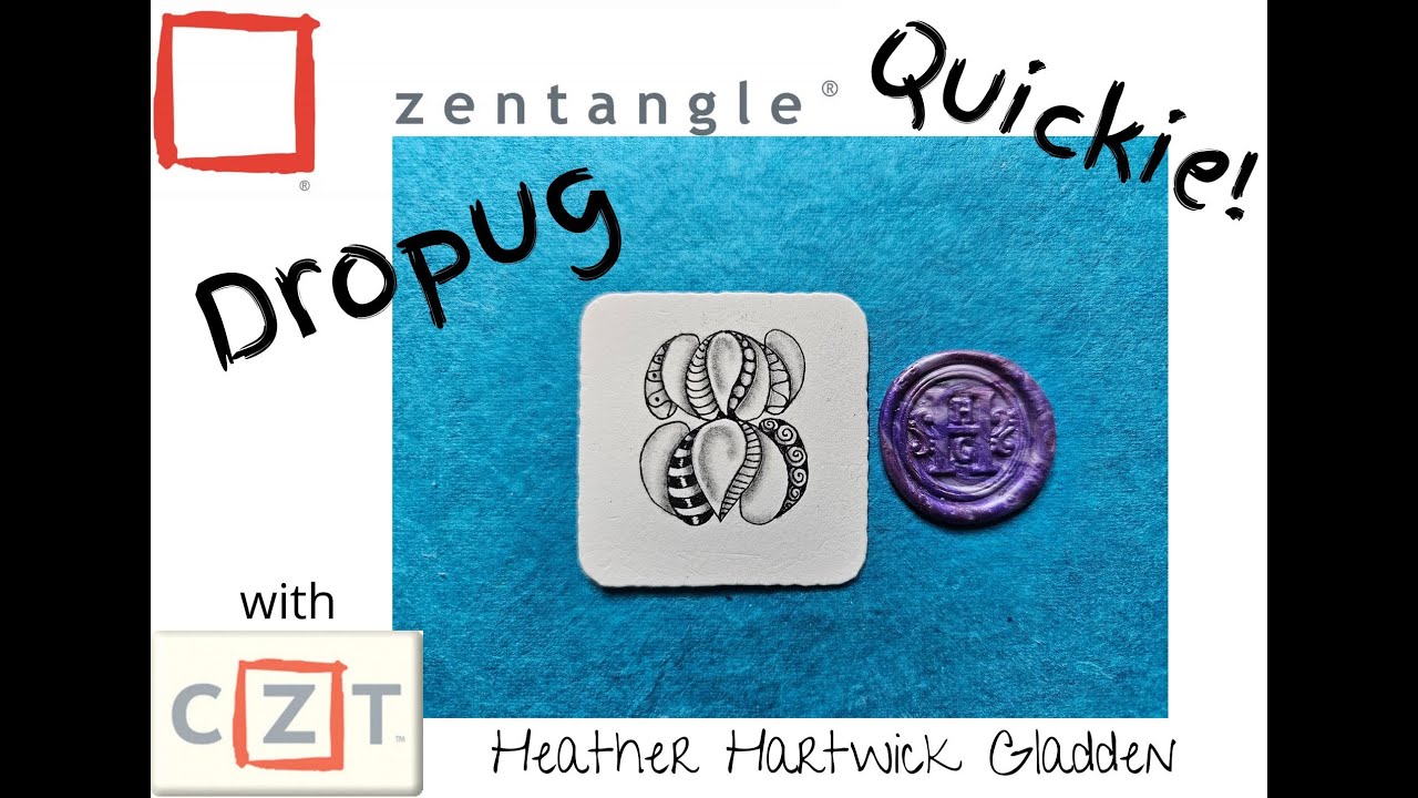 Дропуг | Zentangle® Quickie