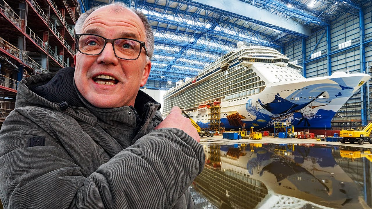 HIER arbeitet Udo Tesch seit 40 Jahren - Meyer Werft! I Udo & Wilke