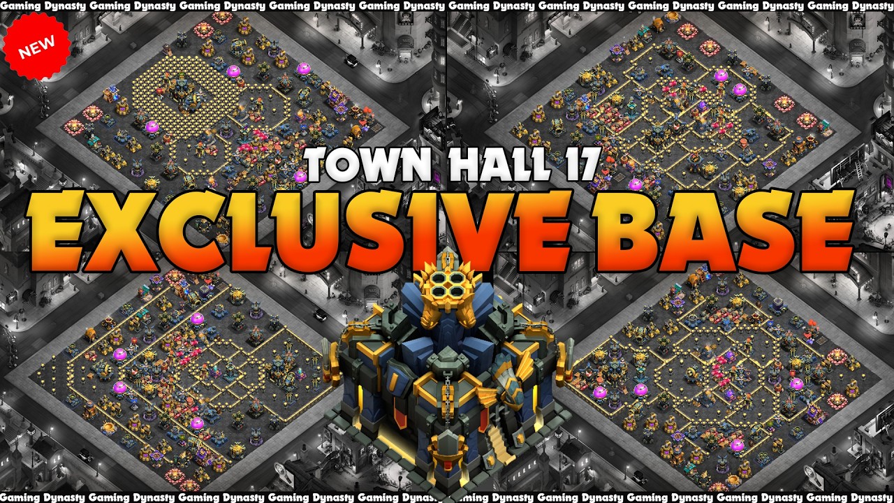 NEW BEST-10 EXCLUSIVE TH17 CWL LEGEND WAR BASE WITH LINKS | PUSHING TROPHY | CLASH OF CLANS LAYOUT