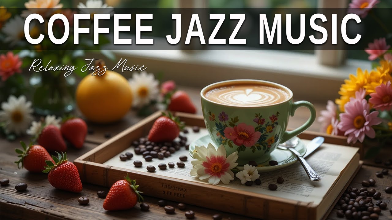 Coffee Jazz Music ☕ Bossa Nova background for Work, Great Moods and Stress Relief