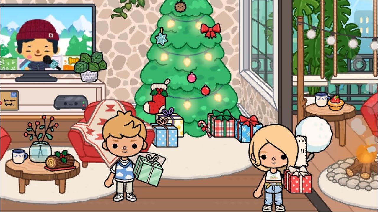 tour completo della casa più valanga di regali🎅❤️