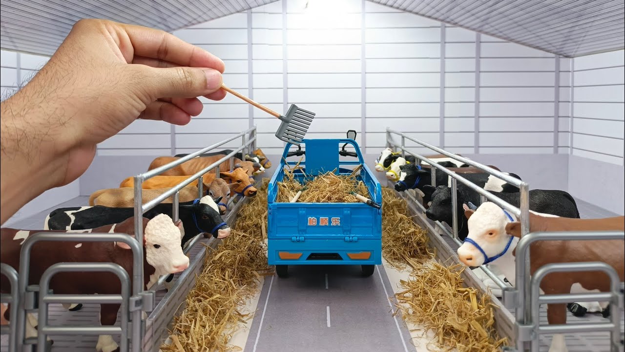 How I made this Tinka Dairy Farm Miniature Diorama DIY | Miniature Cows | Cow Lovers Farm