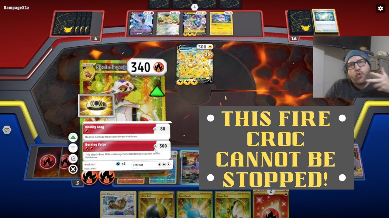 PTCGL Standard: Is Skeledirge ex the Best Starter Pokemon from Paldea??