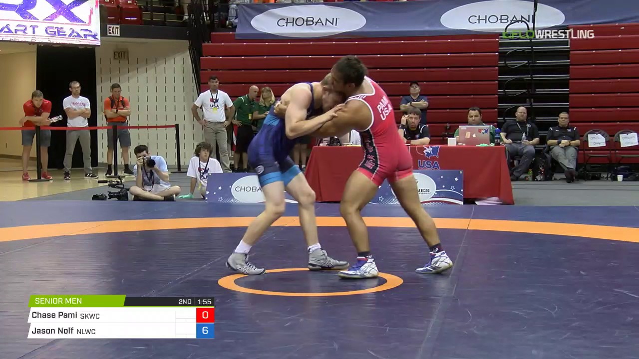 70 3rd Place - Chase Pami (Sunkist Kids) vs. Jason Nolf (Nittany Lion WC)