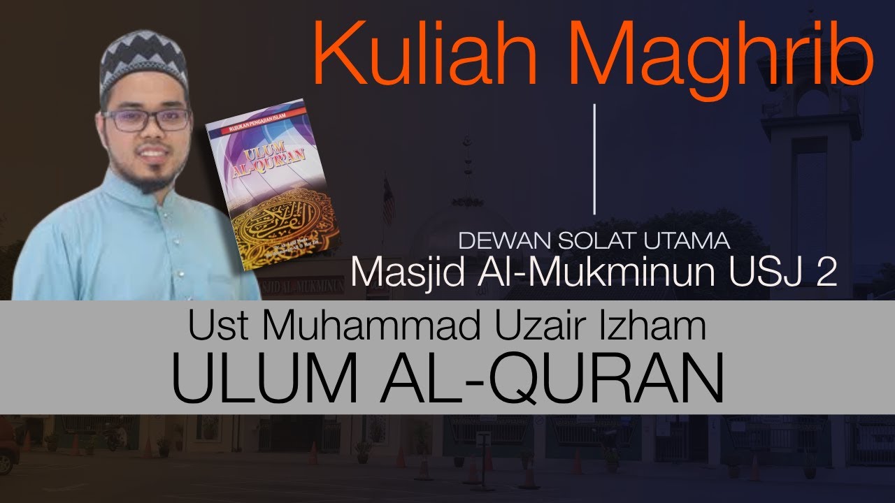 Kuliah Maghrib : Kitab 