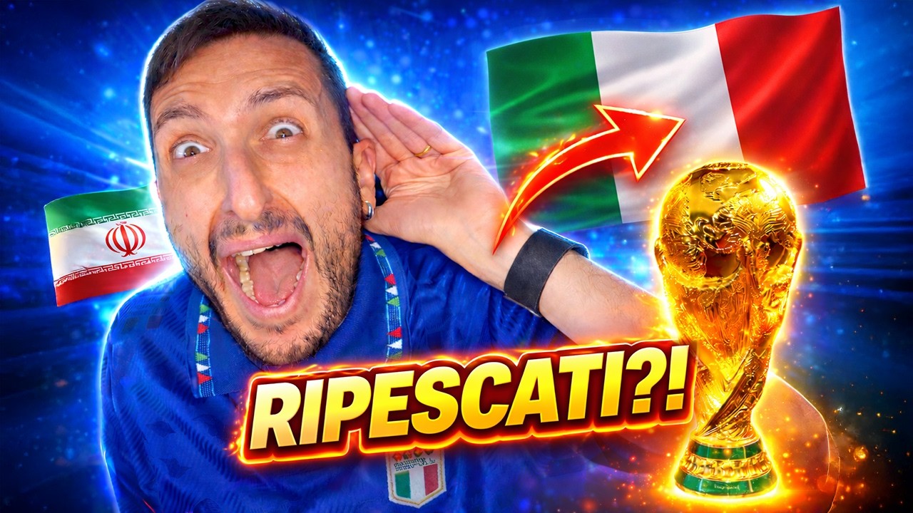 🇮🇹 L&rsquo;ITALIA verr&agrave; RIPESCATA al MONDIALE? (Caso IRAN)