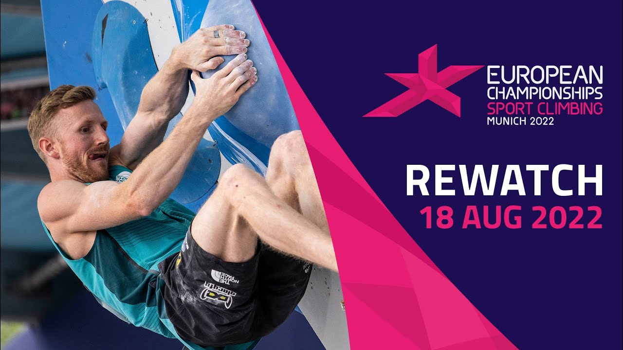 Sport Climbing 🧗‍♂️ | DAY 8 | Full Replay | European Championships Munich 2022