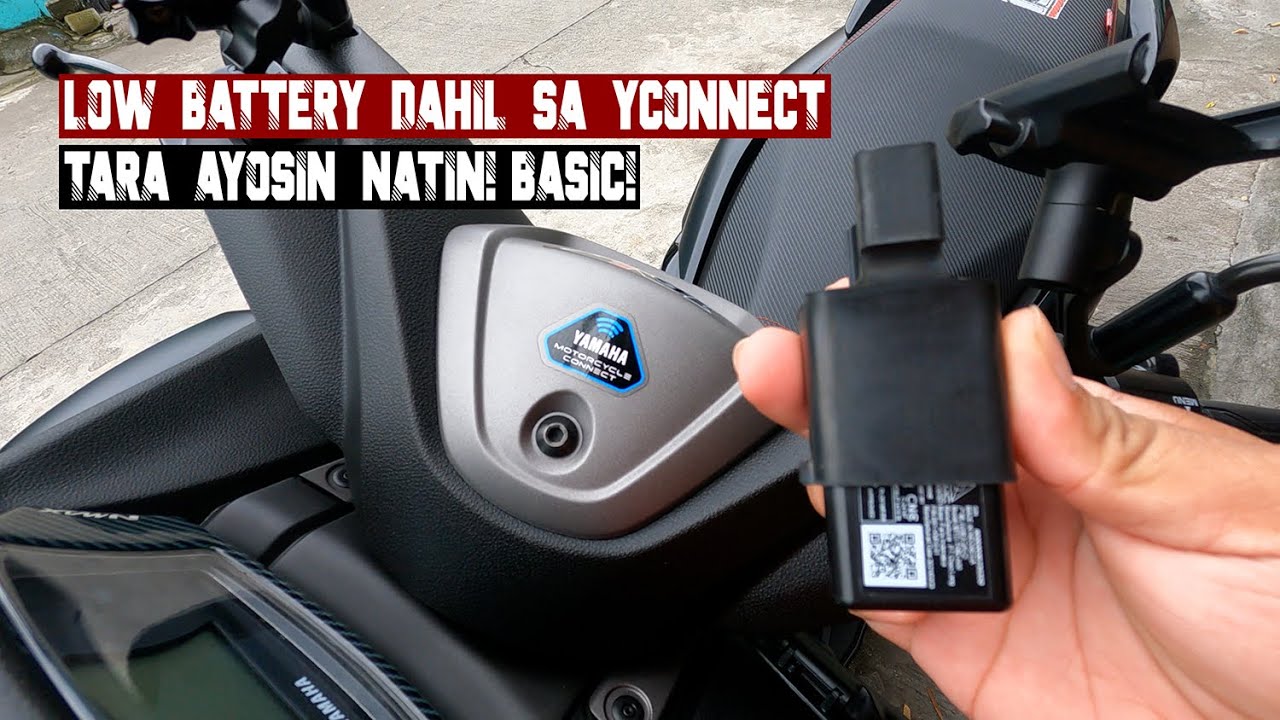 YAMAHA NMAX V2 LOWBAT DAHIL SA YCONNECT | YCONNECT ISSUE | TARA AYOSIN NATIN | BASIC LANG YAN!!