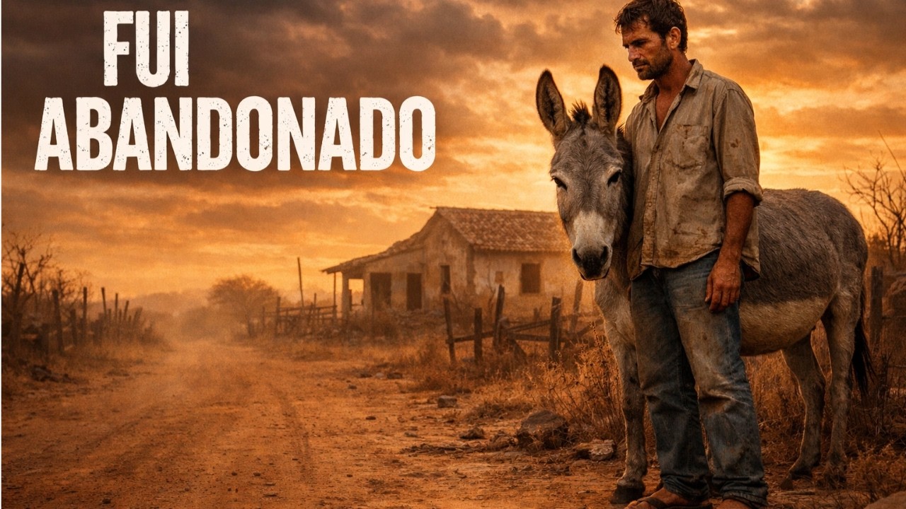 História Triste do Sertão Nordestino: Abandonado, Só Restou Meu Burro Como Companhia