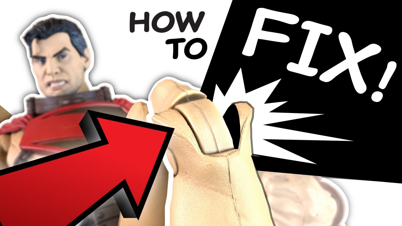 How to FIX your Action Figure Pegs- FAST!!