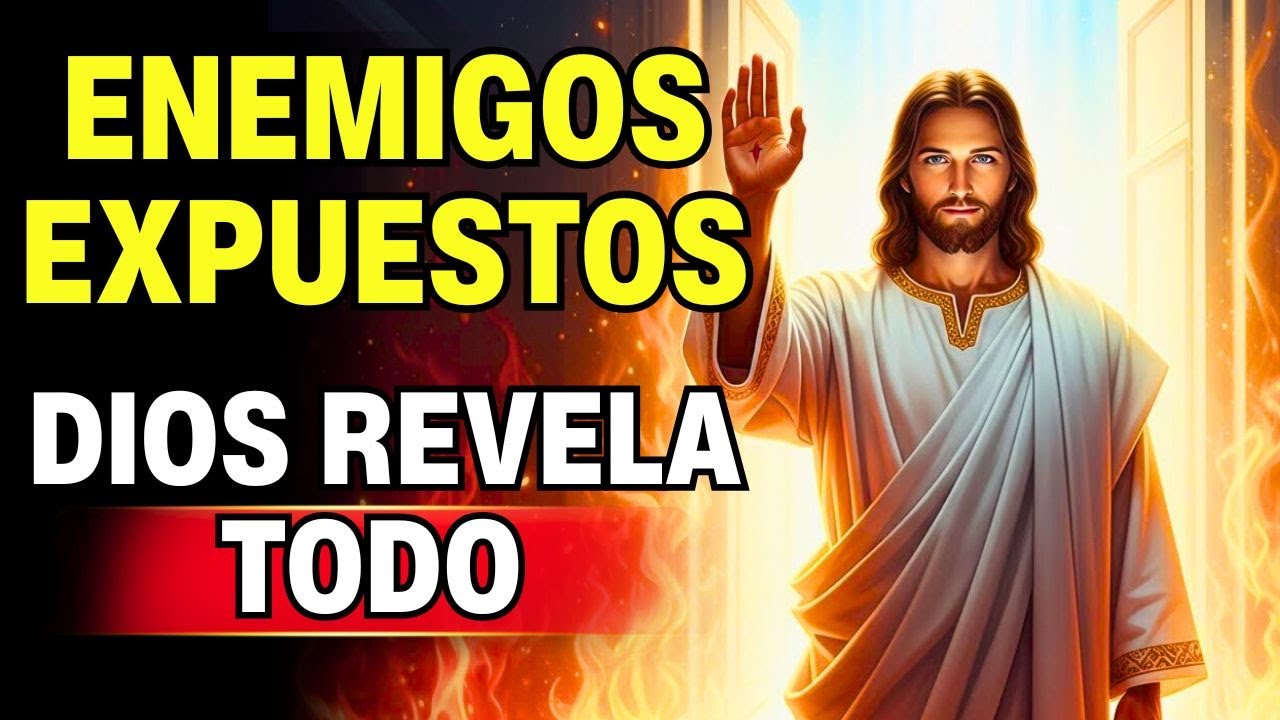 ⚔️ Oración que OBLIGA a los enemigos ocultos a revelarse, Dios no deja nada escondido