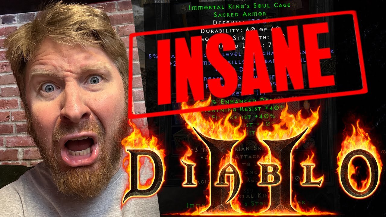 IMMORTAL KING Barb vs UBERS (INSANE!!) Diablo 2 Resurrected