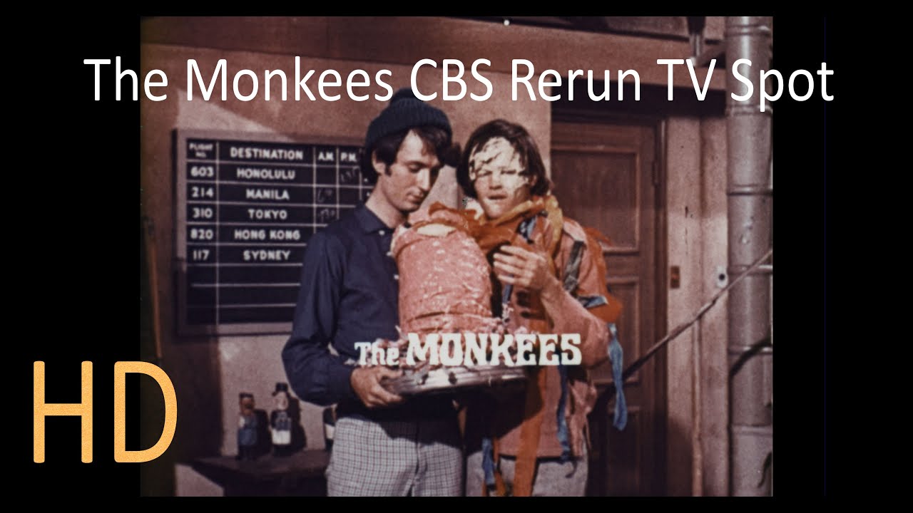 The Monkees CBS Rerun TV Spot HD Micky Dolenz Davy Jones Michael Nesmith Peter Tork