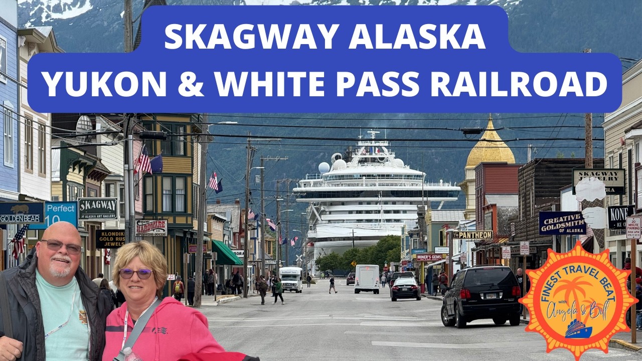 Железная дорога Skagway Alaska & White Pass 🚂 | Экскурсия по Юкону, озеро Emerald Lake и переправ...