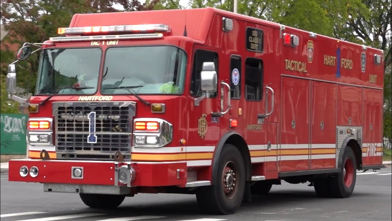 Тактическое подразделение №1 пожарной охраны Хартфорда выехало на место происшествия 14.10.2025.