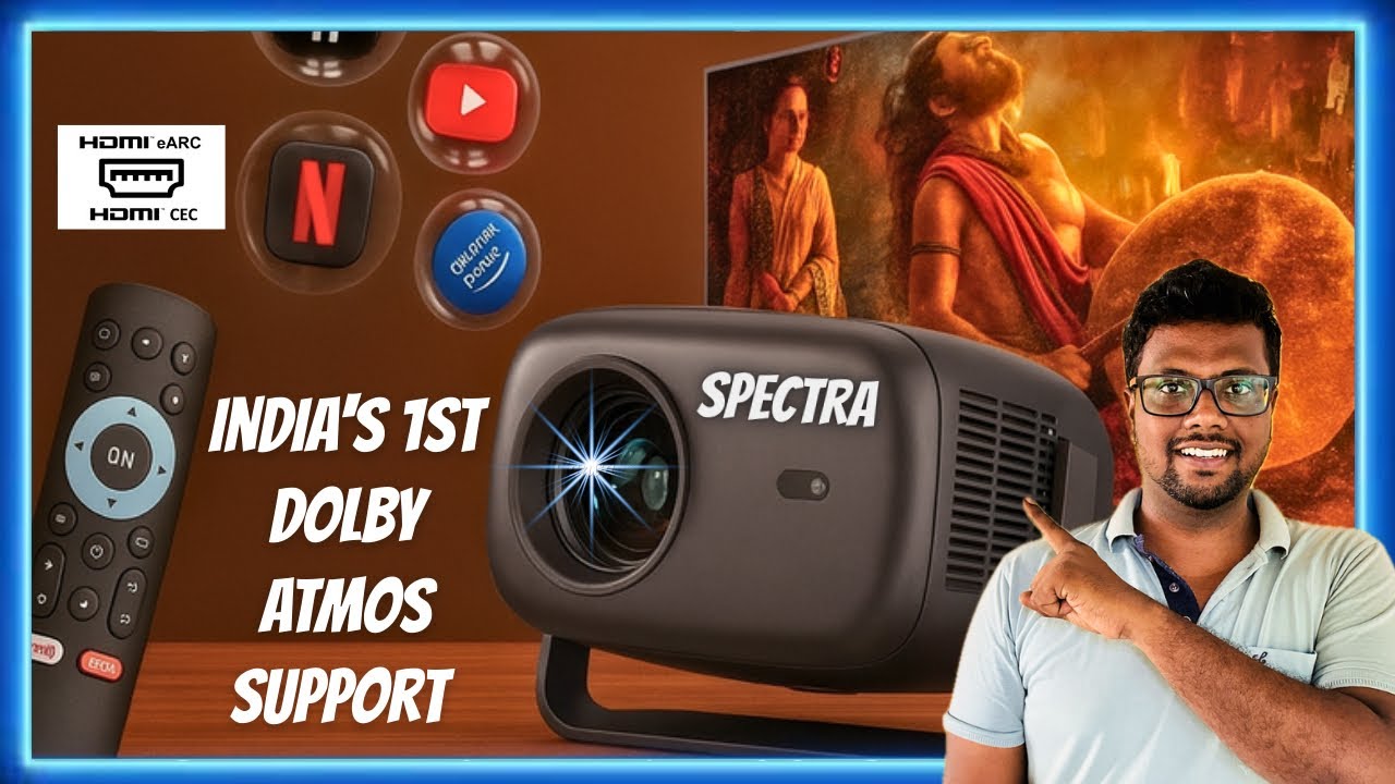 இது Projector ஆ இல்ல TV ஆ⁉️😳TOPTRO Spectra Review 🔥Dolby Atmos | eARC Beast!😮