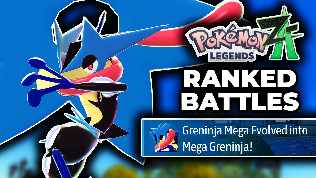 МЕГА ГРЕНИНДЖА СЛОМАН! | Pokemon Legends: Z-A Рейтинговые бои