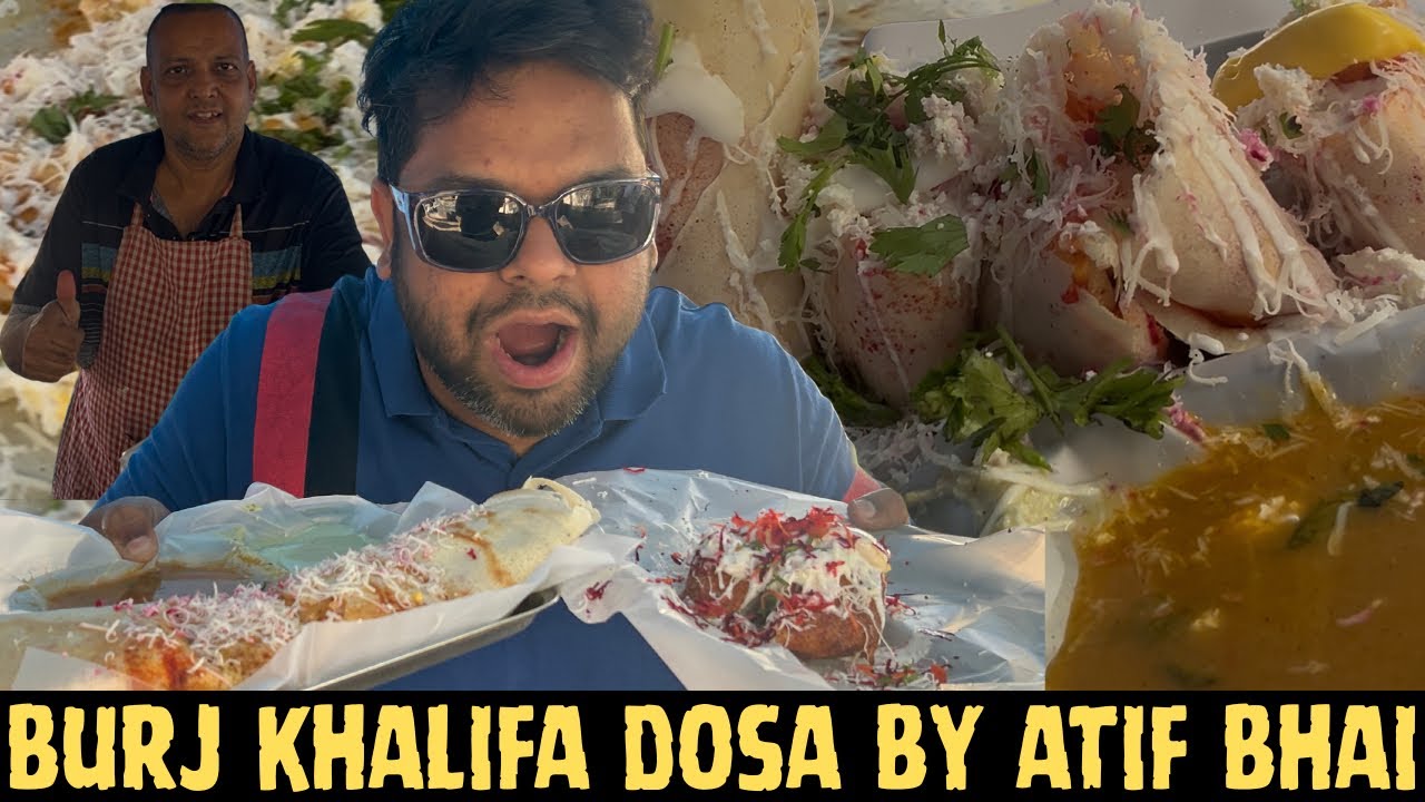 Burj Khalifa Dosa By Atif Bhai | Nagpada #trending #viral #dosa #tasty #food #streetfood #youtube 