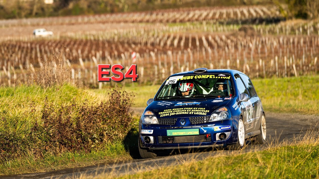 Rallye du Médoc 2024, caméra embarqué, Buran/Jeanneau