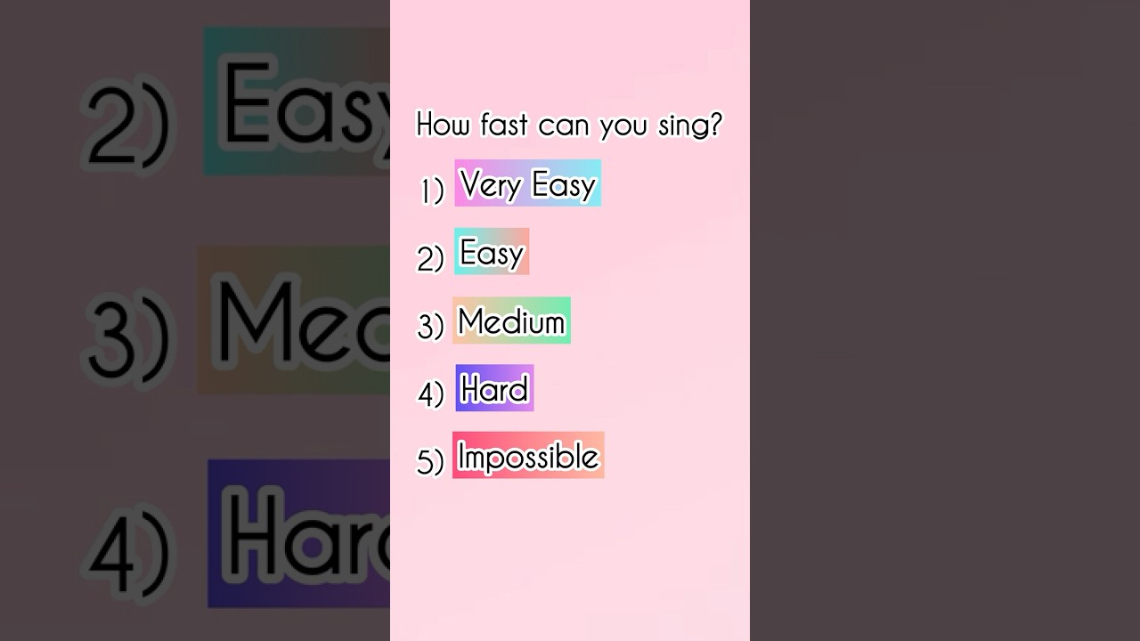 How fast can you sing? 🎤 #shorts #fyp #fypシ゚ #singing #singingchallenge