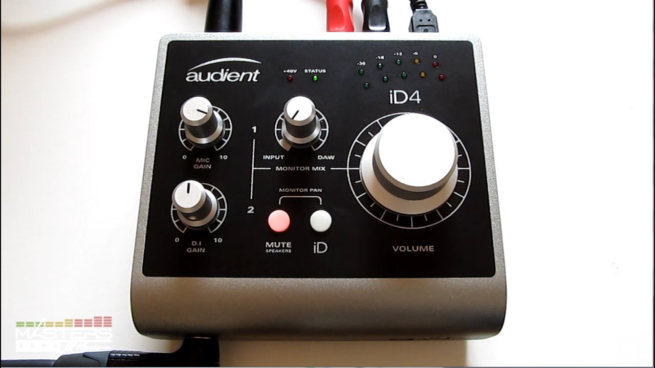 Audient iD4 Review - USB Audio Interface Test