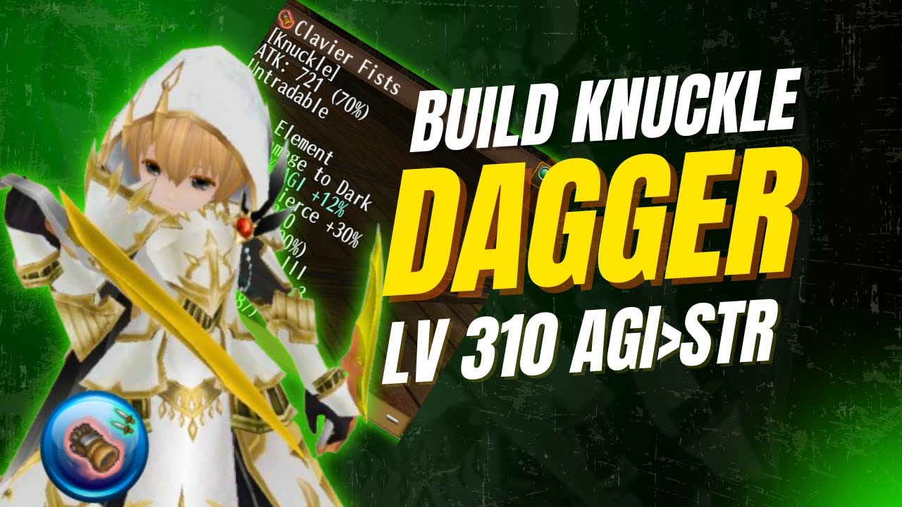 BUILD KNUCKLE DAGGER LV 310 | TORAM ONLINE