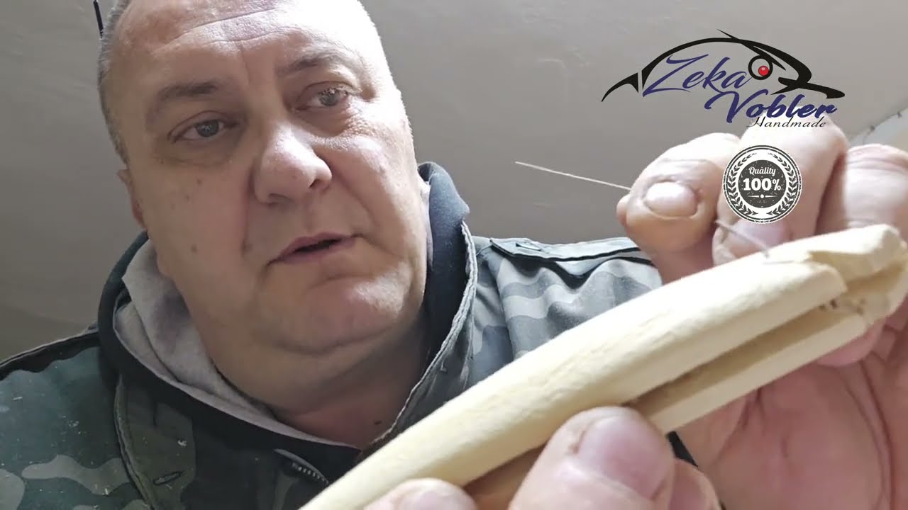 Drugi deo! Vobler za Stuku i Mladicu sa tri udice. Komentari su dali rezultate. Pogledajte video!