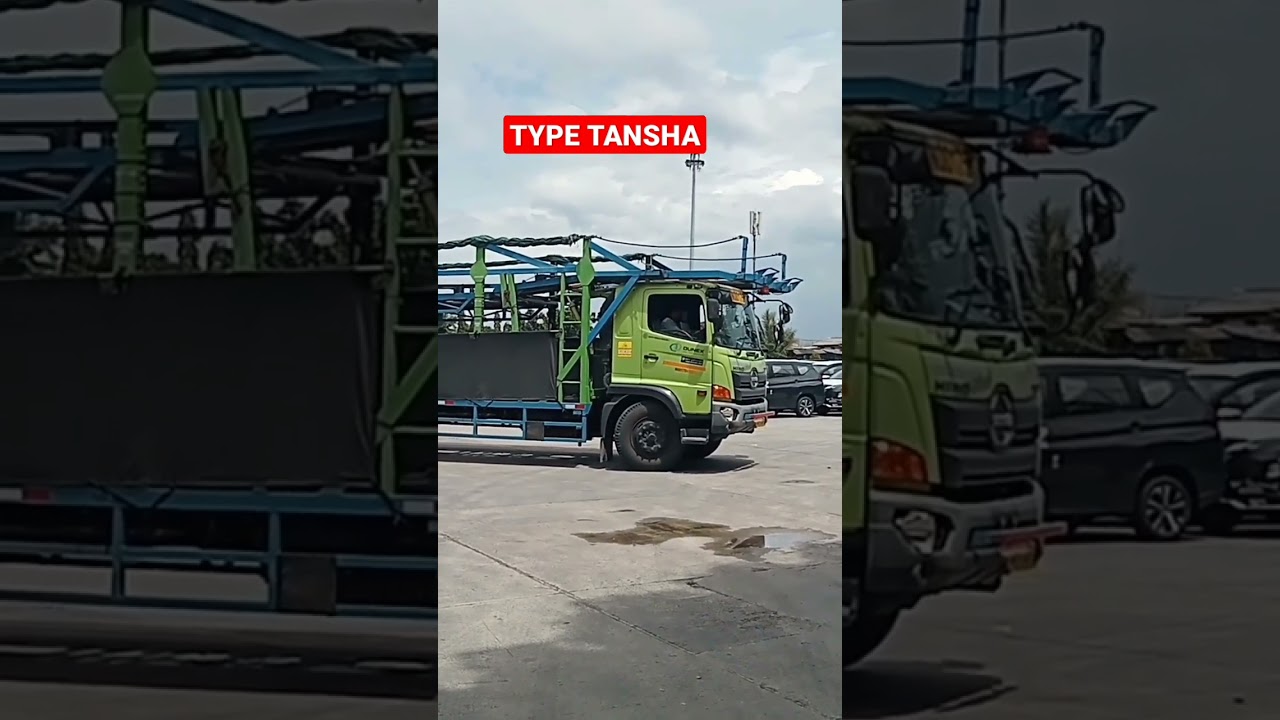 CAR CARRIER TYPE TANSHA #shorts #truckcarcarrieralltype #carcarrier