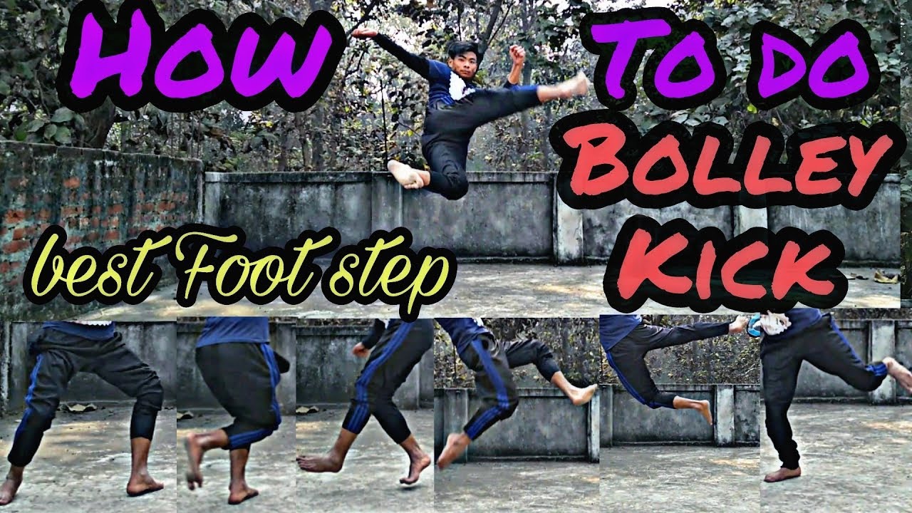 Tutorial of 540 kick(bolley kick) Best Technique