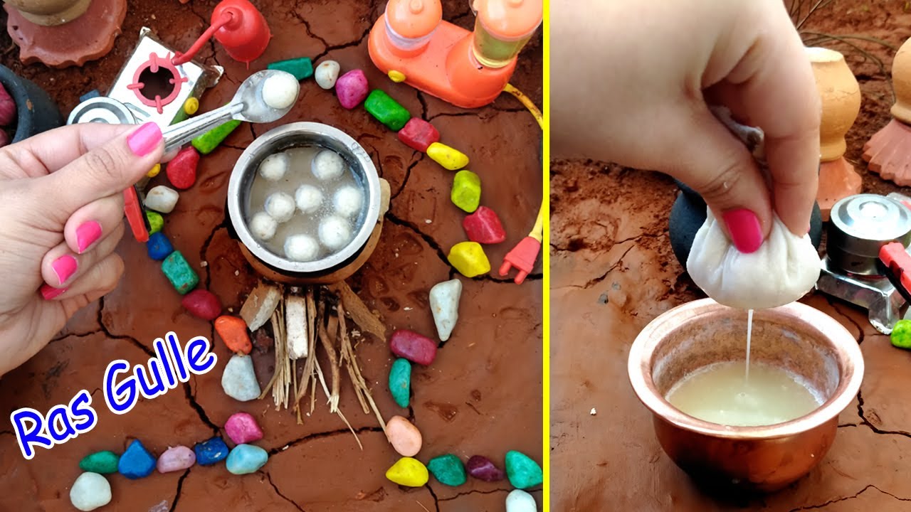 Mini Rasgulla|Tiny Rasgulla Making|Mini Indian Sweet|Miniature Rasgulla Recipe | रसगुल्ला कैसे बनाएं