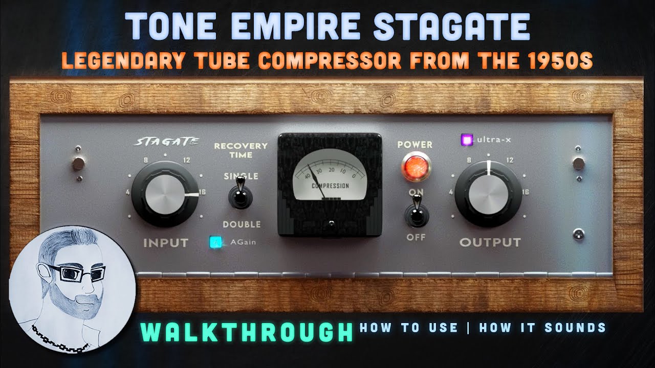 Tone Empire - Stagate | Walkthrough - How To Use - How It Sounds - First Look | Vintage Vari-Mu Comp