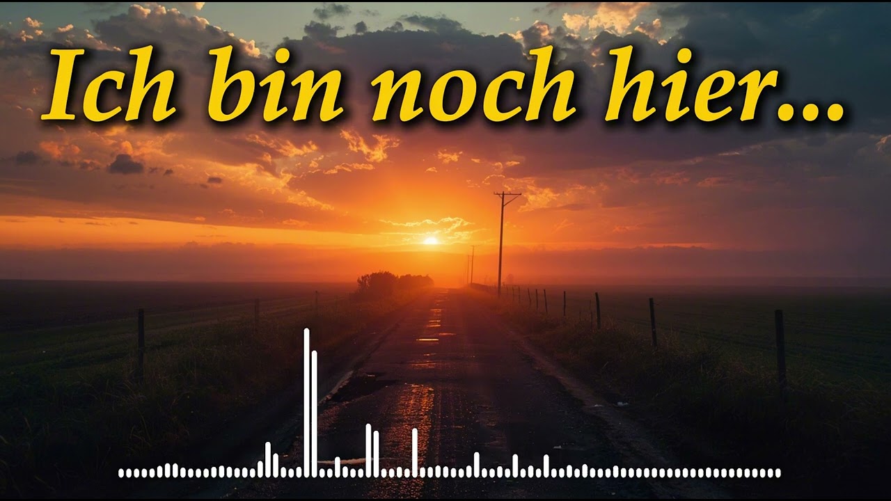 Ich bin noch hier 🖤 | Deutsche Ballade über Narben, Schmerz & Weitermachen