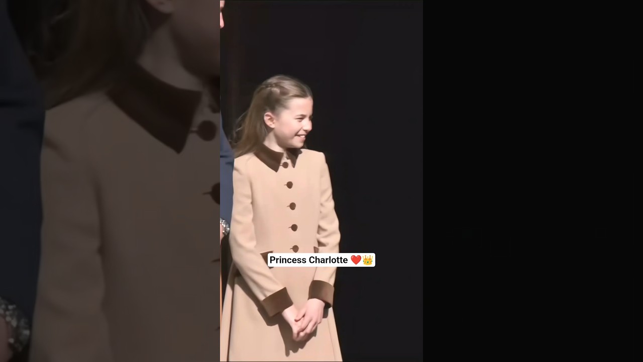 #PrincessCharlotte during the Easter Service 2026 #shorts
