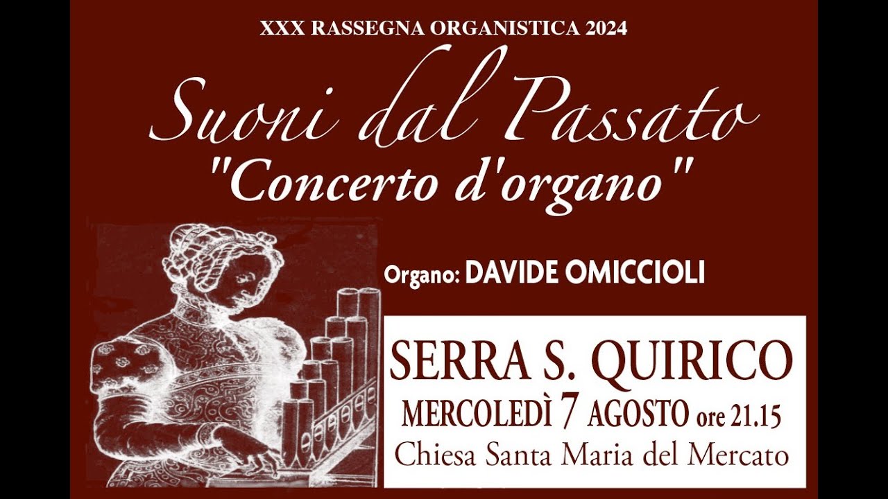Concerto del giovane organista Davide Omiccioli